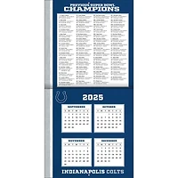 NFL Indianapolis Colts 2026 Wall Calendar - Online Only