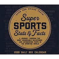 Super Sports Stats & Facts 2026 Box Calendar - Online Only