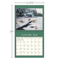 Cottage Country 2026 Deluxe Wall Calendar