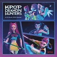 Kpop Demon Hunters 2026 Wall Calendar