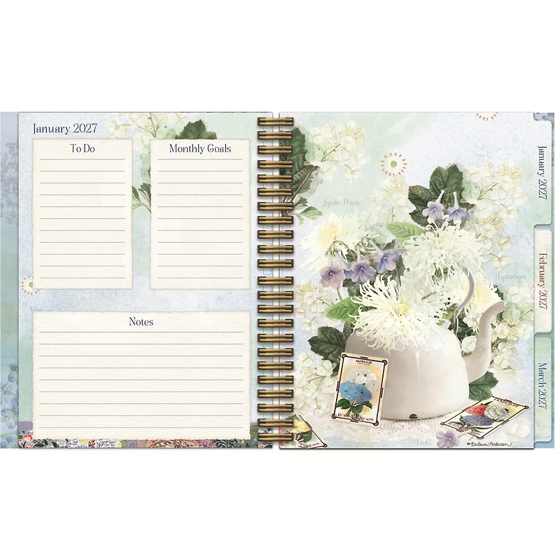 Botanical Gardens File It 2027 Engagement Calendar