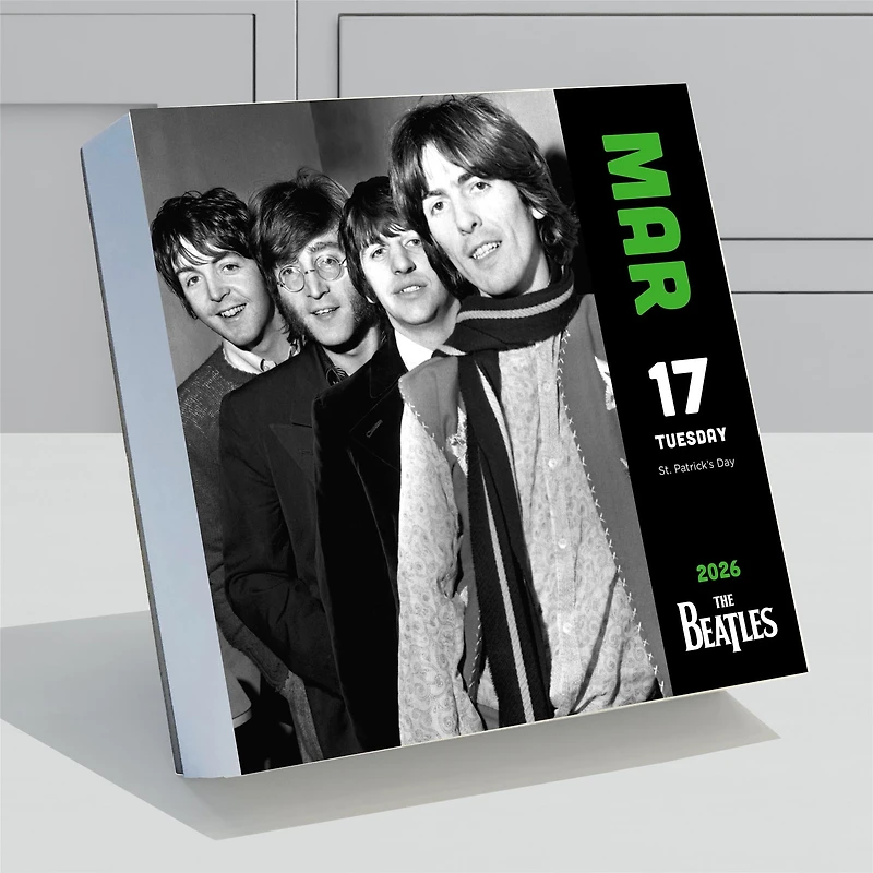 Beatles 2026 Box Calendar
