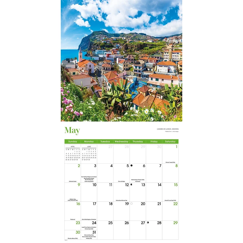 Portugal 2027 Wall Calendar