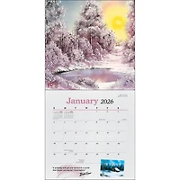 Bob Ross 2026 Wall Calendar
