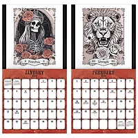 Tarot - Skulls & Roses 2026 Wall Calendar - Online Only