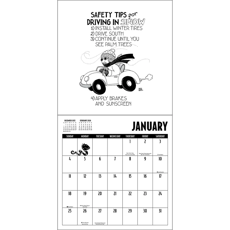 Mary Engeldark 2026 Wall Calendar - Online Only