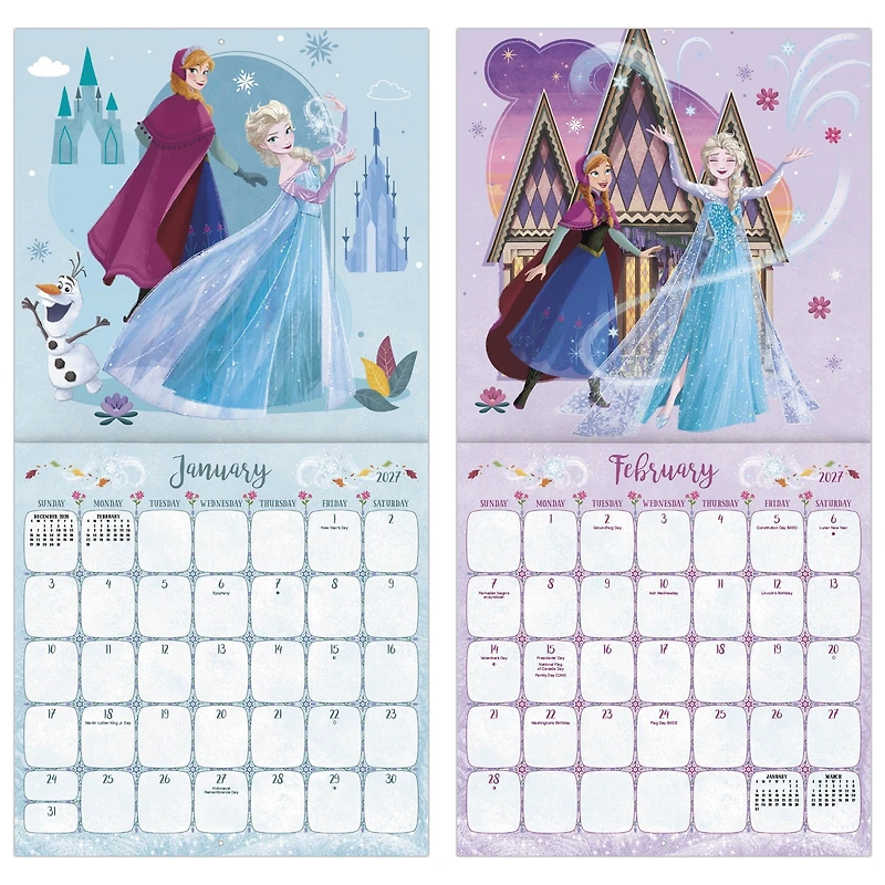Frozen 2027 Wall Calendar