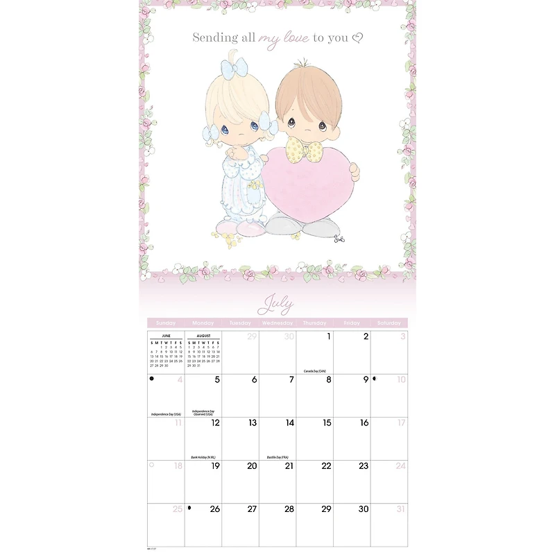 Precious Moments 2027 Mini Calendar
