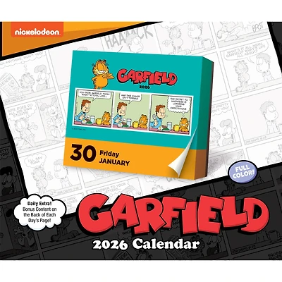 Garfield 2026 Box Calendar