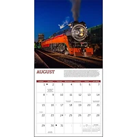 Steam Trains 2027 Wall Calendar