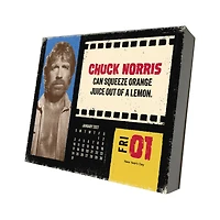 Chuck Norris 2027 Box Calendar