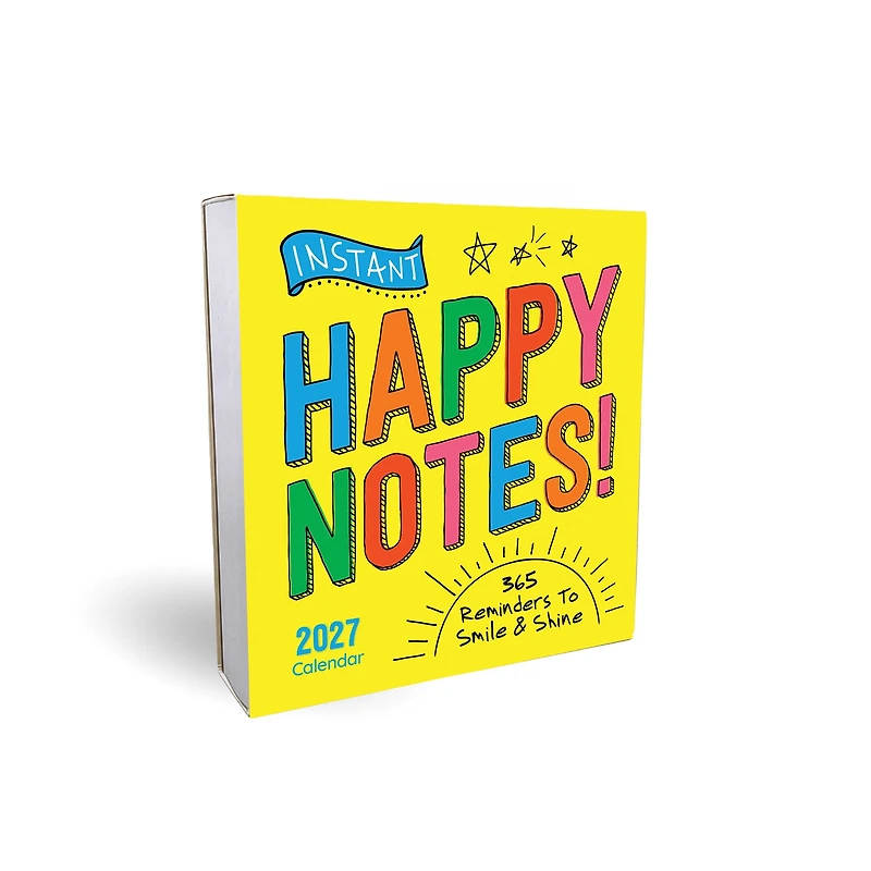 Instant Happy Notes 2027 Box Calendar
