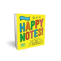 Instant Happy Notes 2027 Box Calendar