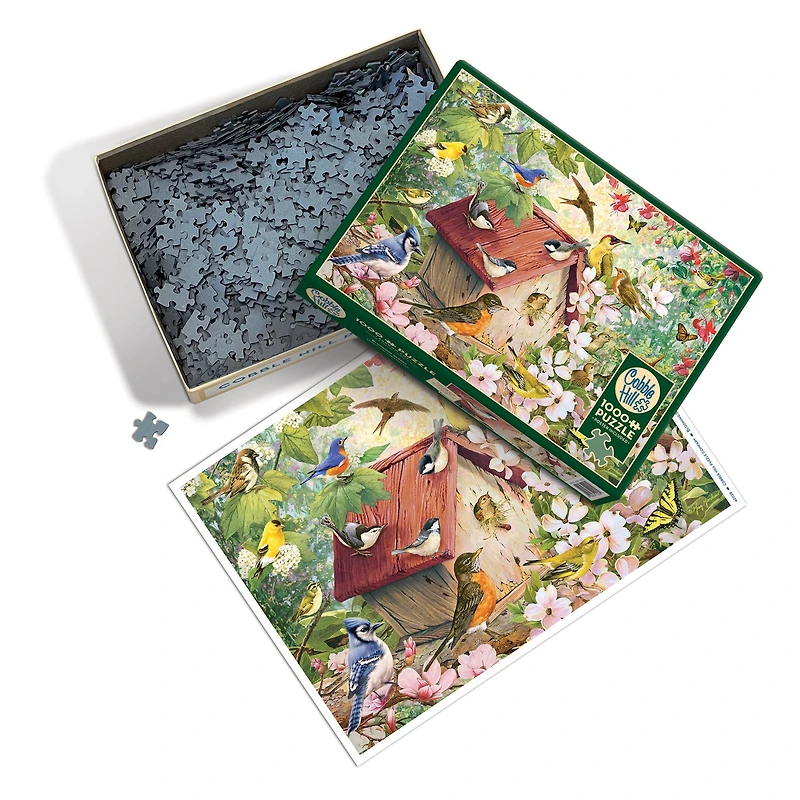 Blooming Spring 1000 Piece Puzzle - Online Only
