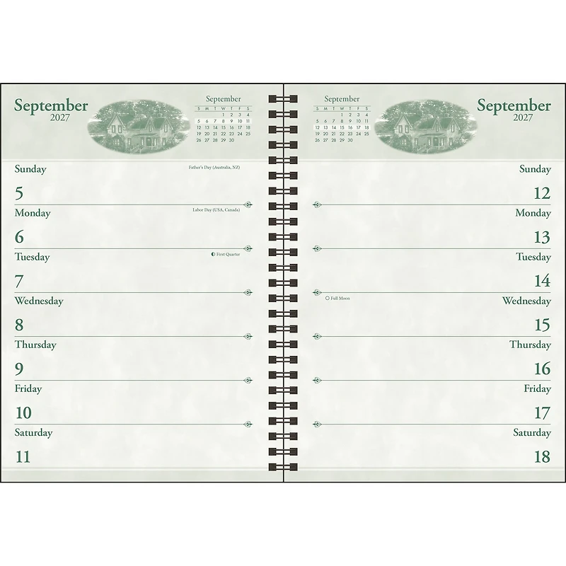 Thomas Kinkade Studios with Scripture 2027 Engagement Calendar