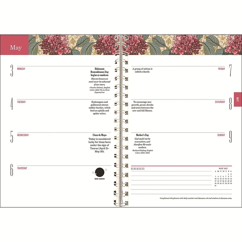 The Old Farmer's Almanac 2027 Engagement Calendar