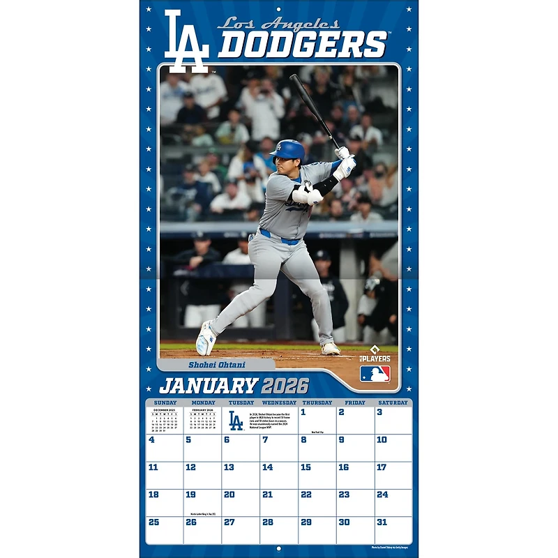 MLB Elite 2026 Wall Calendar