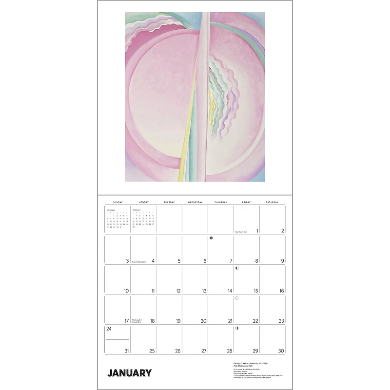 Georgia O'Keeffe 2027 Wall Calendar