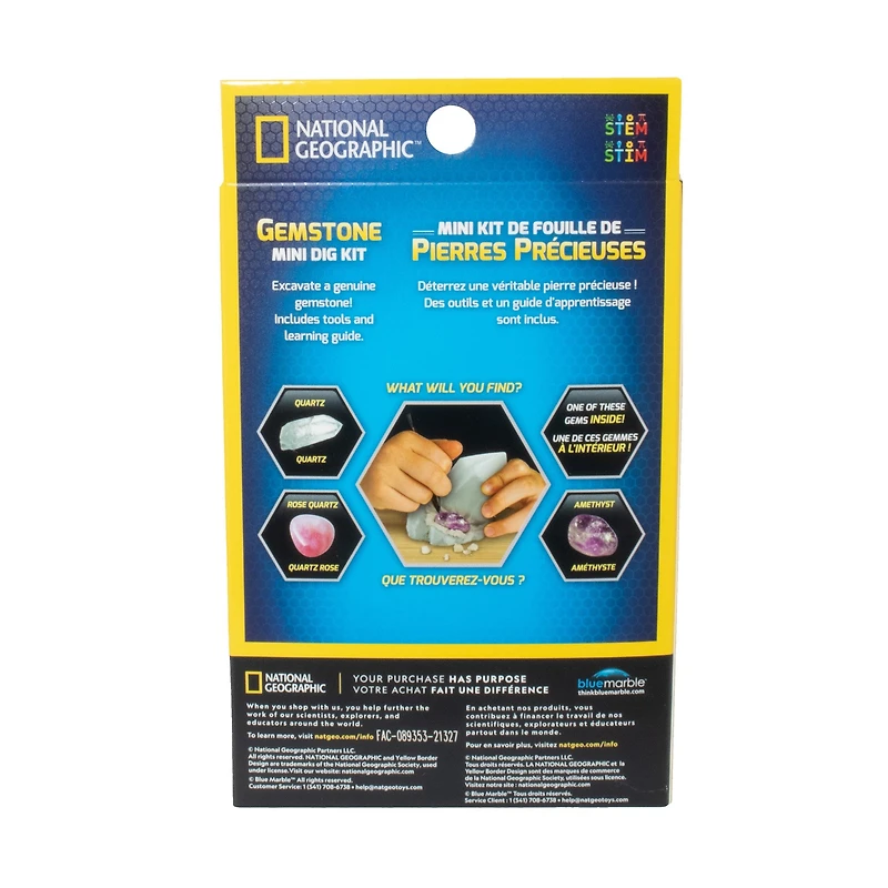 Gemstone Mini Dig Kit National Geographic