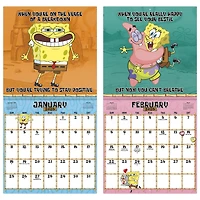 Spongebob Squarepants 2026 Wall Calendar