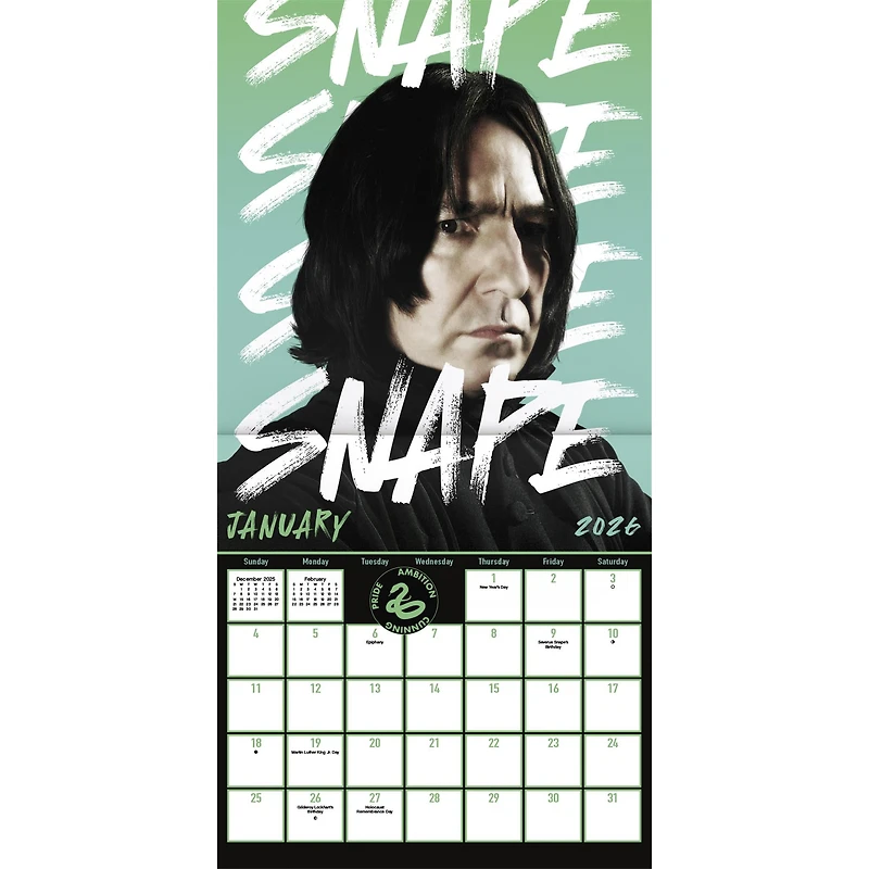 Harry Potter Collectors Edition 2026 Wall Calendar