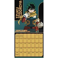 My Hero Academia 2027 Wall Calendar - Online Only