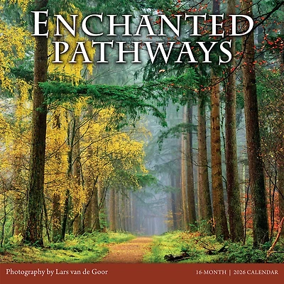 Enchanted Pathways 2026 Wall Calendar
