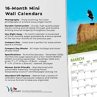 Canadian Geographic Canadian Scenes 2026 Mini Calendar - Online Only