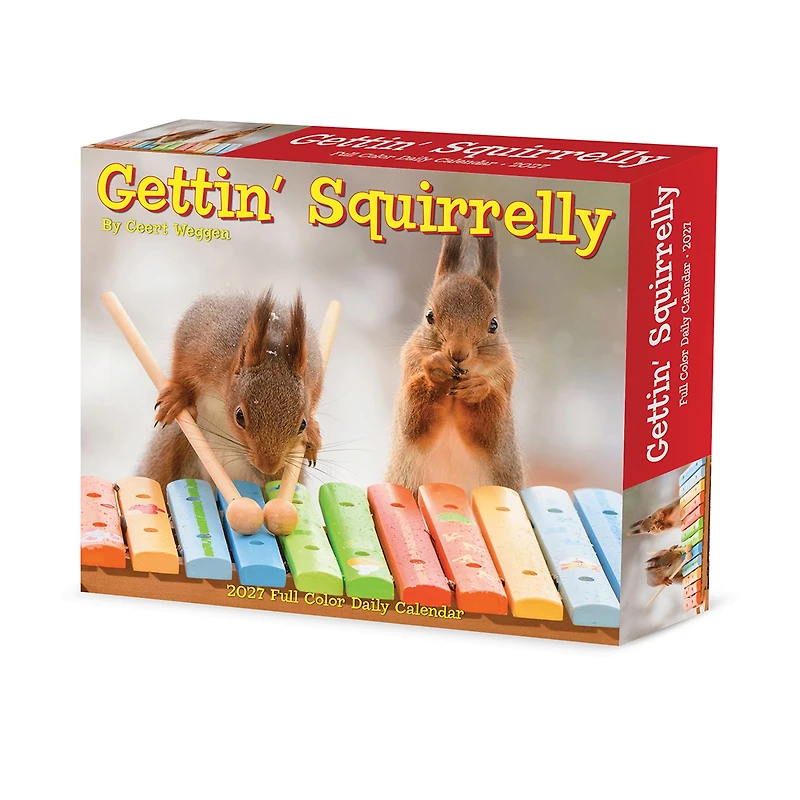 Gettin' Squirrelly 2027 Box Calendar