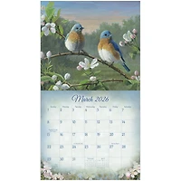 Songbirds 2026 Deluxe Special Edition Wall Calendar with Cards