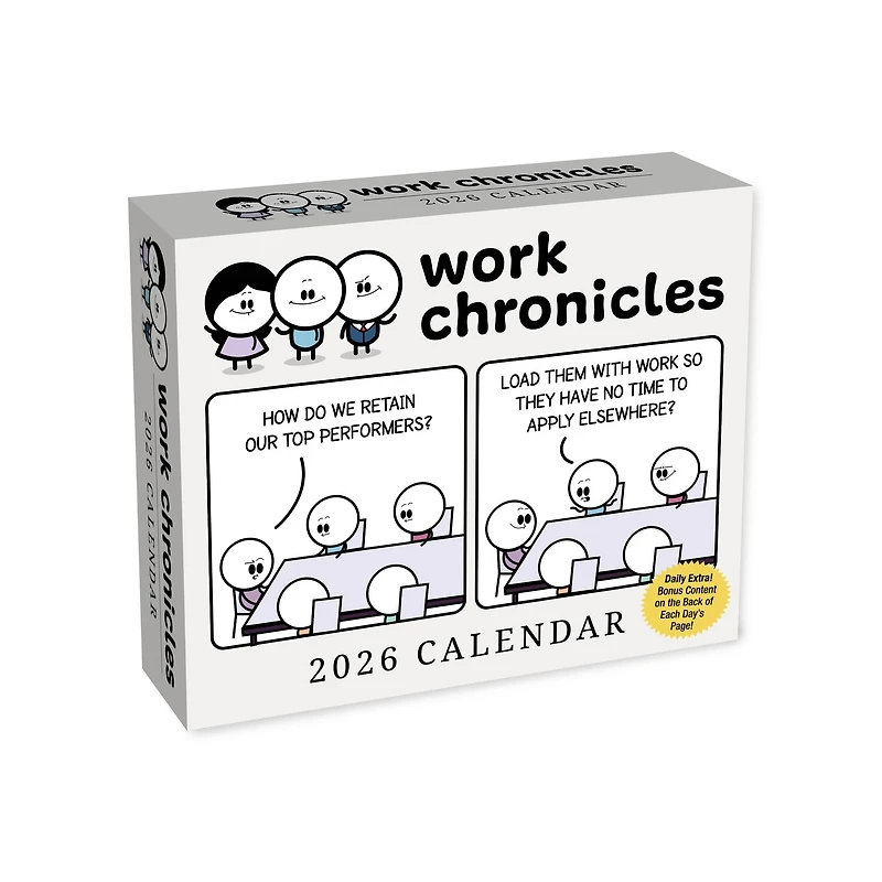 Work Chronicles 2026 Box Calendar