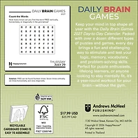 Daily Brain Games 2027 Box Calendar - Online Only