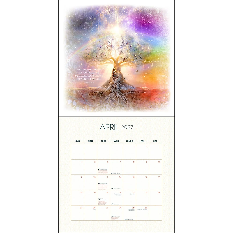 Moon 2027 Wall Calendar