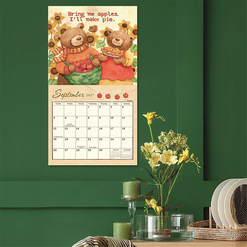 Bears 2027 Wall Calendar