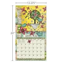Color My World 2026 Deluxe Wall Calendar