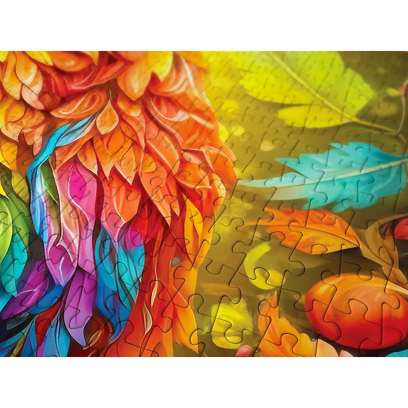 Autumnal Owl 1000 Piece Puzzle - Online Only