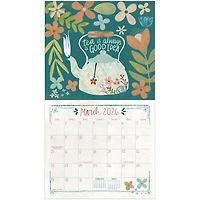 Tea Time 2026 Deluxe Wall Calendar
