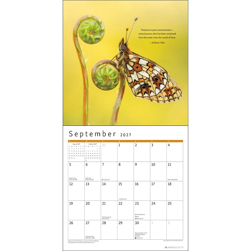 Power of Now 2027 Wall Calendar - Online Only