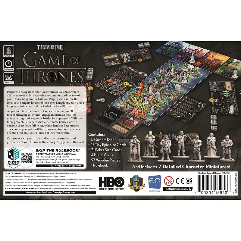 Tiny Epic Game of Thrones