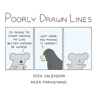 Poorly Drawn Lines 2026 Box Calendar - Online Only
