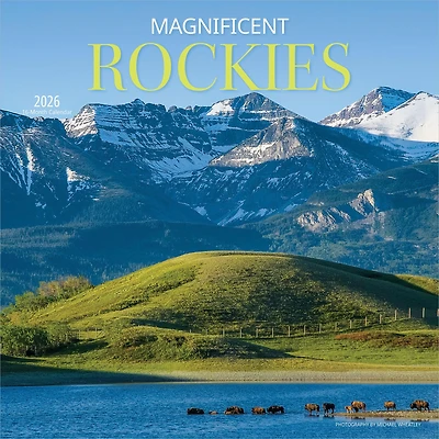 Magnificent Rockies 2026 Wall Calendar