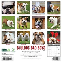 Bulldog Bad Boys 2026 Wall Calendar