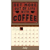 Coffee 2026 Deluxe Wall Calendar