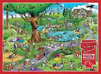 DoodleTown Par for the Course 1000 Piece Puzzle - Online Only