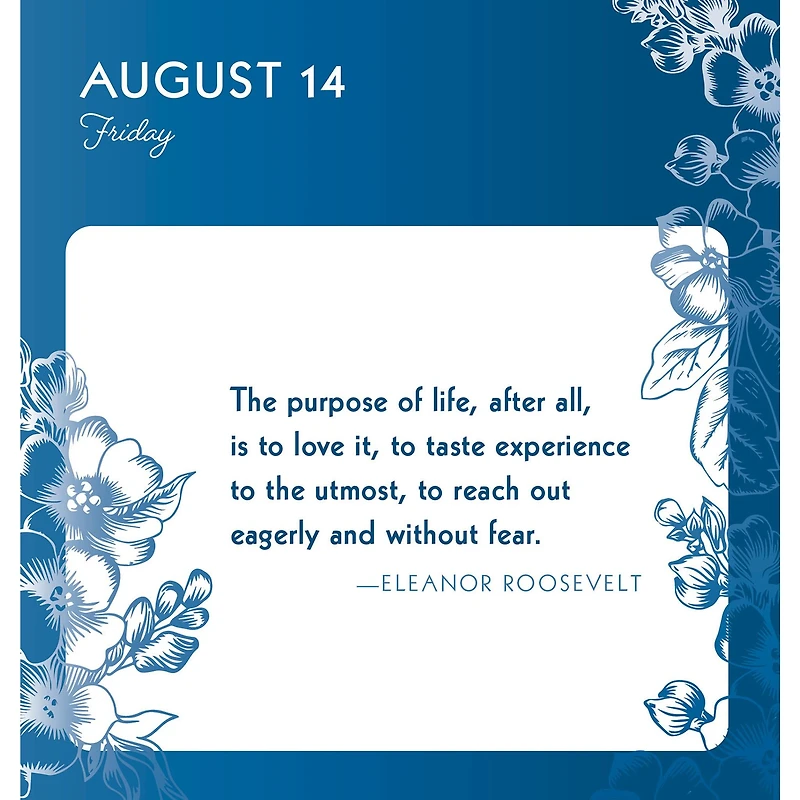 Great Quotes From Great Women 2026 Box Calendar - Online Only