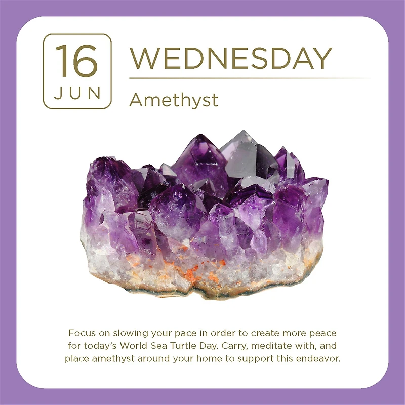 Crystal 2027 Box Calendar