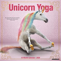 Unicorn Yoga 2026 Wall Calendar