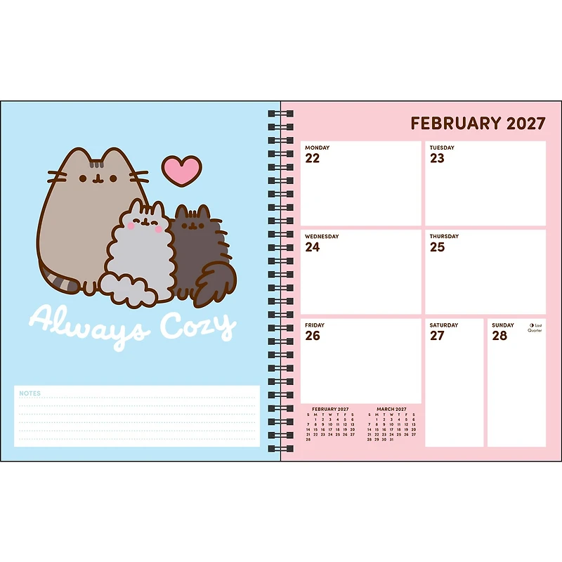 Pusheen 2027 Engagement Calendar