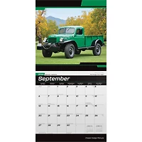 Classic Dodge Pickups 2026 Wall Calendar - Online Only