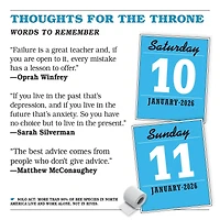 Uncle Johns Bathroom Reader 2026 Box Calendar